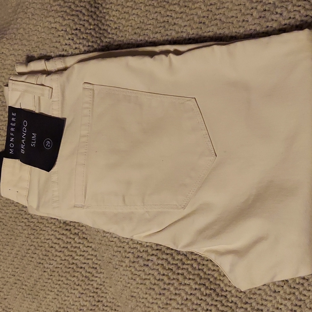 Everyday pants that will last 4 ever. High end designer monfrere. Retail 220